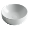 CERAMICA NOVA Умывальник чаша накладная круглая (цвет Белый Матовый) Element 355*355*125мм - фото 176166