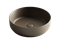 CERAMICA NOVA Умывальник чаша накладная круглая (цвет Темно-Коричневый Матовый) Element 390*390*120мм - фото 176361