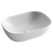 CERAMICA NOVA Умывальник чаша накладная прямоугольная (цвет Белый Матовый) Element 455*325*135мм - фото 176745