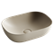 CERAMICA NOVA Умывальник чаша накладная прямоугольная (цвет Капучино Матовый) Element 455*325*135мм - фото 176751