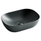 CERAMICA NOVA Умывальник чаша накладная прямоугольная (цвет Темный Антрацит Матовый) Element 455*325*135мм - фото 176757