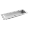 CERAMICA NOVA Element Умывальник накладной прямоугольный Element 1210*457*137мм, цвет белый - фото 176774