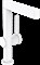HANSGROHE Finoris Смеситель для раковины, однорычажный, 230 с поворотным изливом, со сливным клапаном Push-Open 76060700, матовый белый - фото 183273