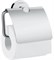 HANSGROHE Держатель туалетной бумаги с крышкой Hansgrohe Logis Universal 41723000 - фото 183931