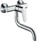 HANSGROHE Смеситель Hansgrohe Focus для кухонной мойки настенный с поворотным изливом 31825000, хром 31825000 - фото 185213