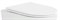SINTESI Крышка с сиденьем белая матовая, дюропласт, микролифт для унитаза SIN-TS-EVI-151WM - фото 187300