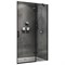 ABBER Душевая дверь  Zart AG08090B, ширина 90 см, двери распашные, стекло 6 мм - фото 189817