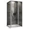 ABBER Душевой уголок  Sonnenstrand AG04110S-S90, размер 110x90 см, двери распашные, стекло 6 мм AG04110S-S90 - фото 190484