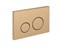 CERSANIT Кнопка TWINS для LINK PRO/VECTOR/LINK/HI-TEC пластик золотой матовый - фото 206707