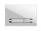 CERSANIT Кнопка ESTETICA для LINK PRO/VECTOR/LINK/HI-TEC пластик хром глянцевый - фото 206803