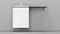 VELVEX Klaufs Тумба подвесная под раковину, ширина 55 см, цвет белый - фото 214164