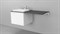 VELVEX Klaufs Тумба подвесная под раковину, ширина 55 см, цвет белый - фото 214176