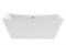 AQUATEK Верса Ванна акриловая прямоугольная отдельностоящая 1780*800*630 в комплекте со сливом и ножками, цвет белый - фото 214220