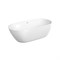 SANCOS Single Ванна акриловая отдельностоящая, размер 180х85 см, цвет белый - фото 232133