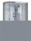 TIMO Standart Душевая кабина прямоугольная-асимметричная, размер 120х85 см, профиль - матовый / стекло - матовое, двери раздвижные - фото 232575