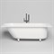 SALINI Ornella Встраиваемая ванна с прямоугольной чашей, регулируемые ножки, донный клапан "Up&Down" белый, сифон, интегрированный слив-перелив размер 170х80 см, белый - фото 236389