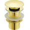 SALINI Донный клапан для ванны D 401, золото - фото 236667