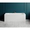 SALINI Fabia Ванна пристенная размер 180х80 см, белый матовый - фото 236996