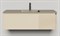 SALINI Domino Тумба со столешницей ширина 120 см, шпон - фото 237168