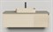 SALINI Domino Тумба со столешницей ширина 120 см, шпон - фото 237184