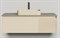 SALINI Domino Тумба со столешницей ширина 120 см, - фото 237223