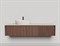 SALINI Domino Тумба со столешницей ширина 180 см, шпон - фото 237383