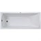 1MARKA Modern Ванна прямоугольная пристенная размер 190х80 см, цвет белый - фото 239189