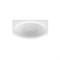 1MARKA Nega Ванна асимметричная пристенная размер 170х95 см, цвет белый - фото 239193