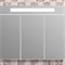 OPADIRIS Фреш Зеркальный шкафчик с подсветкой 100 см, белый - фото 243832