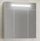 OPADIRIS Фреш Зеркальный шкафчик с подсветкой 80 см, белый - фото 243852