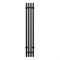 ARINGA Токио полотенцесушитель вертикальный электрический 120*15, черный - фото 246250