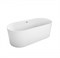 BELBAGNO Ванна акриловая овальная отдельностоящая размер 170x80 см, цвет белый - фото 246282