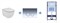 IDEAL STANDARD TESI AquaBlade® Комплект ST031812 (унитаз T007901 + сиденье Tesi T352701 + панель смыва Aquatek KDI-0000018 + инсталляция Aquatek INS-0000012 + крепёж) - фото 246368