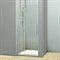 VECONI Vianno Душевая дверь распашная профиль - хром / стекло - прозрачное, ширина 90 см - фото 251034