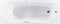 AQUANET Dali Ванна акриловая прямоугольная встраиваемая / пристенная размер 170x70 см с каркасом, белый - фото 252127