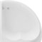 AQUANET Fregate Ванна акриловая четверть круга встраиваемая / пристенная размер 120x120 см с каркасом, белый - фото 252310