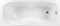 AQUANET Riviera Ванна акриловая прямоугольная встраиваемая / пристенная размер 180x80 см с каркасом, белый - фото 252746