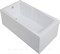 AQUANET Vega Ванна акриловая прямоугольная встраиваемая / пристенная размер 190x100 см с каркасом, белый - фото 252810