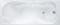 AQUANET Viola Ванна акриловая прямоугольная встраиваемая / пристенная размер 180x75 см с каркасом, белый - фото 252818