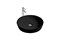 AQUATEK Европа Раковина накладная круглая для установки на столешницу 415*415*135, матовый черный - фото 255605