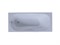 AQUATEK Гамма Ванна чугунная эмалированная 1500x750 мм в комплекте с 4-мя ножками без ручек, цвет белый - фото 255953