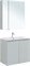 AQUANET Мебель для ванной подвесная Алвита New 80 2 дверцы, серый - фото 258110