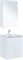 AQUANET Мебель для ванной подвесная Алвита New 60 2 дверцы, белый матовый - фото 258484