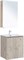 AQUANET Мебель для ванной подвесная Алвита New 60 2 дверцы, дуб веллингтон белый - фото 258864