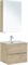 AQUANET Мебель для ванной подвесная Алвита New 60 2 ящика, дуб веллингтон белый - фото 259602