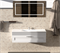 SANVIT Турин-1 Тумба под раковину подвесная для ванной комнаты , 1 выдвижной ящик , 3Д царга  (раковина r9070d) - фото 266907