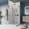 BELBAGNO Marino Душевой уголок квадратный размер 90x90 см, двери раздвижные, профиль - хром / стекло - прозрачное MARINO-A-2-90-C-CR - фото 270250