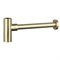 AQUAme Сифон для раковины латунный, Brushed gold AQM7010BG - фото 306229