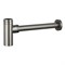 AQUAme Сифон для раковины латунный, Gun metal AQM7010GM - фото 306231