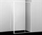 WASSERKRAFT Rhin 44S10 Душевой уголок прямоугольный, размер 120х100 см, стекло прозрачное 6 мм, профиль белый - фото 34881